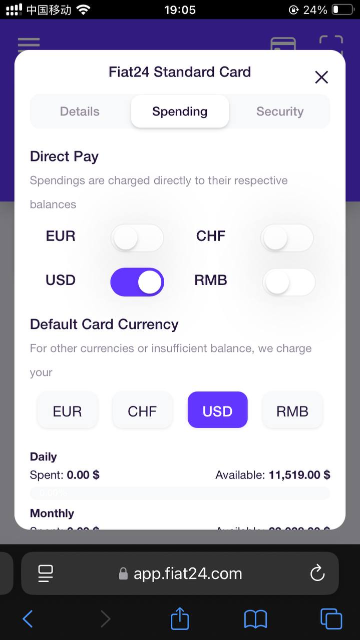 Fiat24 瑞士银行免费注册教程,提供欧元个人IBAN和万事达虚拟借记卡