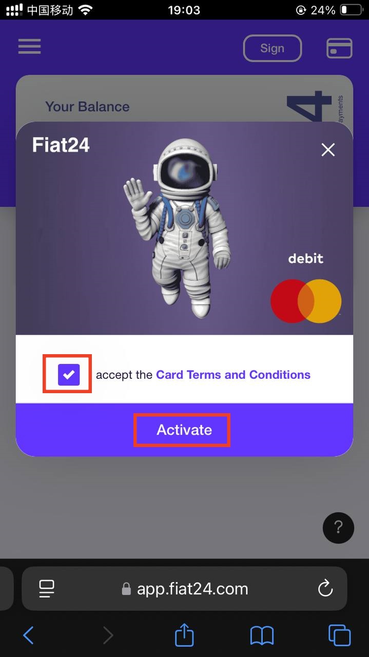 Fiat24 瑞士银行免费注册教程,提供欧元个人IBAN和万事达虚拟借记卡