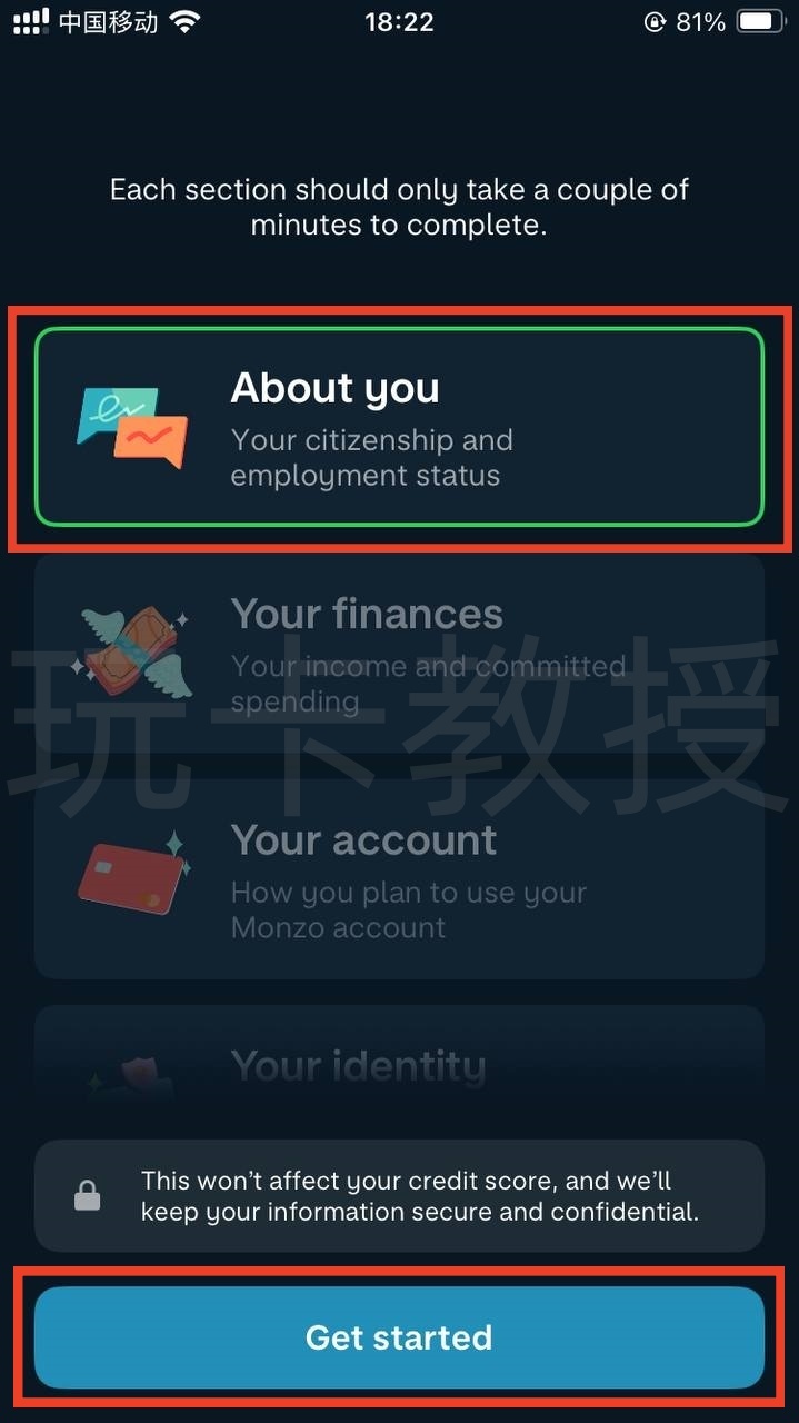 英国第一数字银行Monzo开户教程,没有英国信用也可以开户的英国银行
