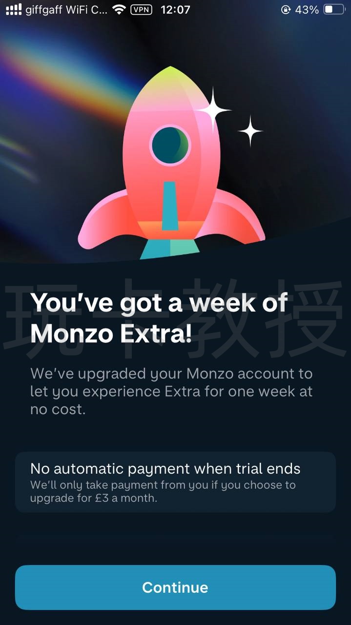 英国第一数字银行Monzo开户教程,没有英国信用也可以开户的英国银行