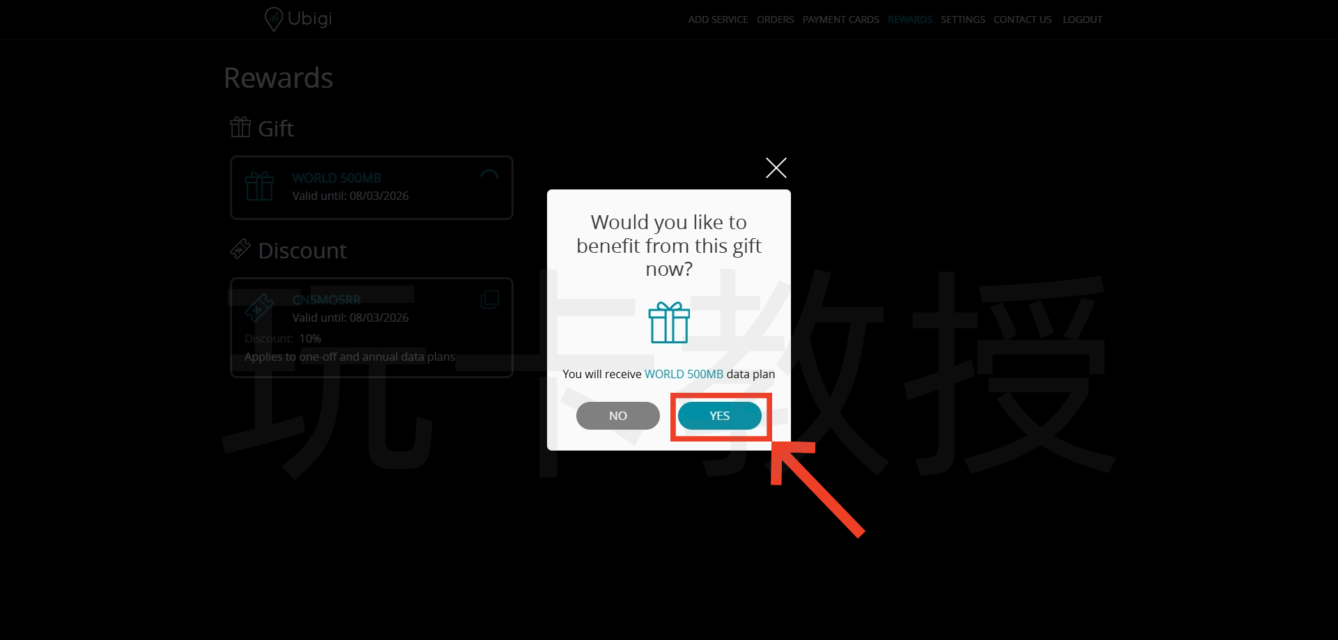 ubigi注册送500M流量,可直接访问Google,YouTube