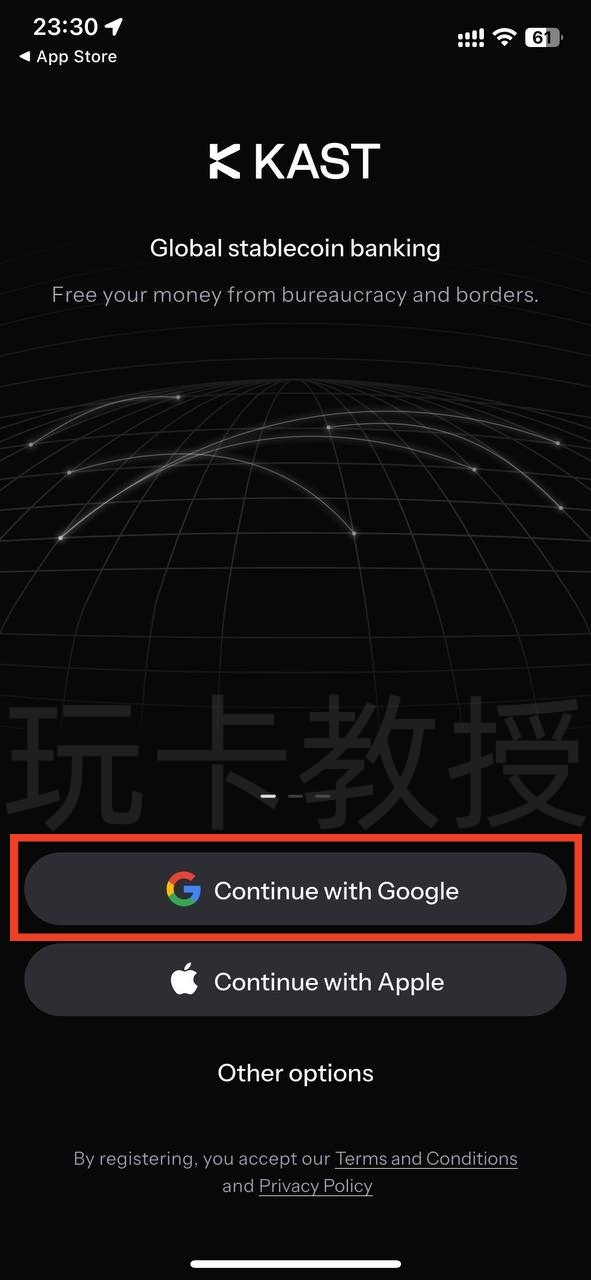 KAST注册教程,提供个人美元AHC账户+美元虚拟卡,中国护照+海外地址证明即可开通