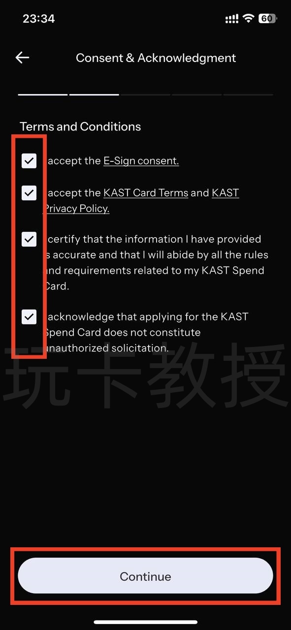 KAST注册教程,提供个人美元AHC账户+美元虚拟卡,中国护照+海外地址证明即可开通