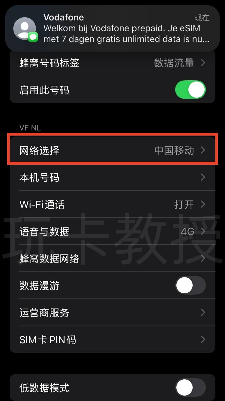 荷兰vodafone eSIM,黑五限时5折,7欧开卡费,充值5欧,到账10欧 ,折算下来,开卡费仅需2欧,180天内余额发送变动即可保号