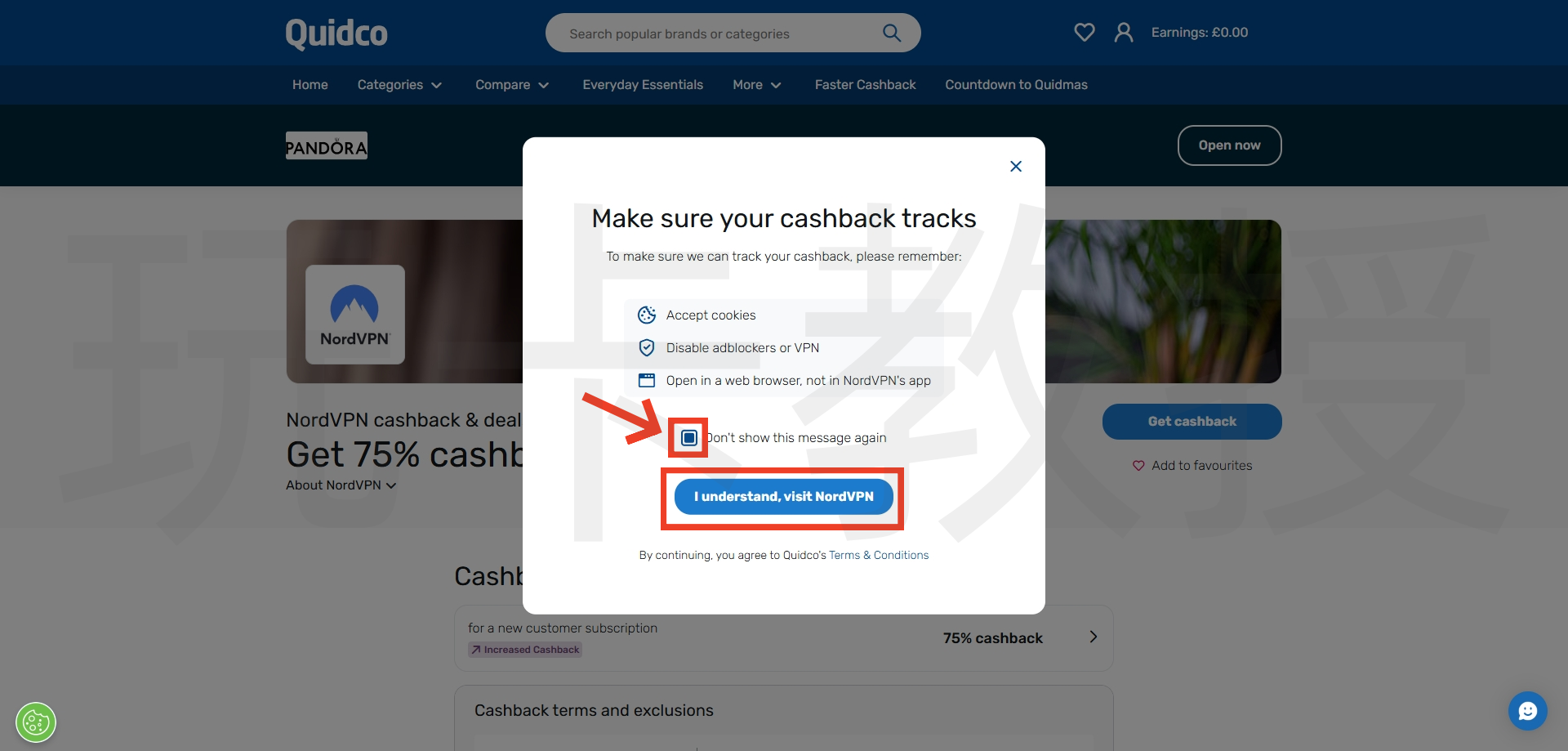 Quidco返利网新用户消费5英镑以上得20英镑奖励