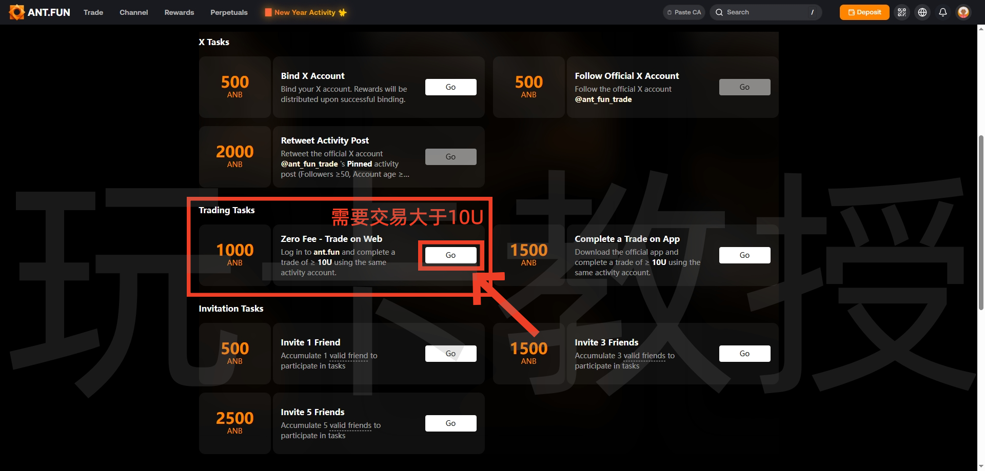 动动手指，耗200U大羊毛，2026年1月20日结束