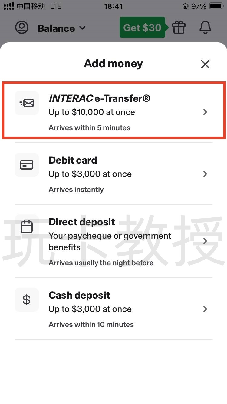 KOHO加拿大银行账户注册-开户-入金教程,入金并且消费20CAD得三个月会员(每个月3G流量eSIM)