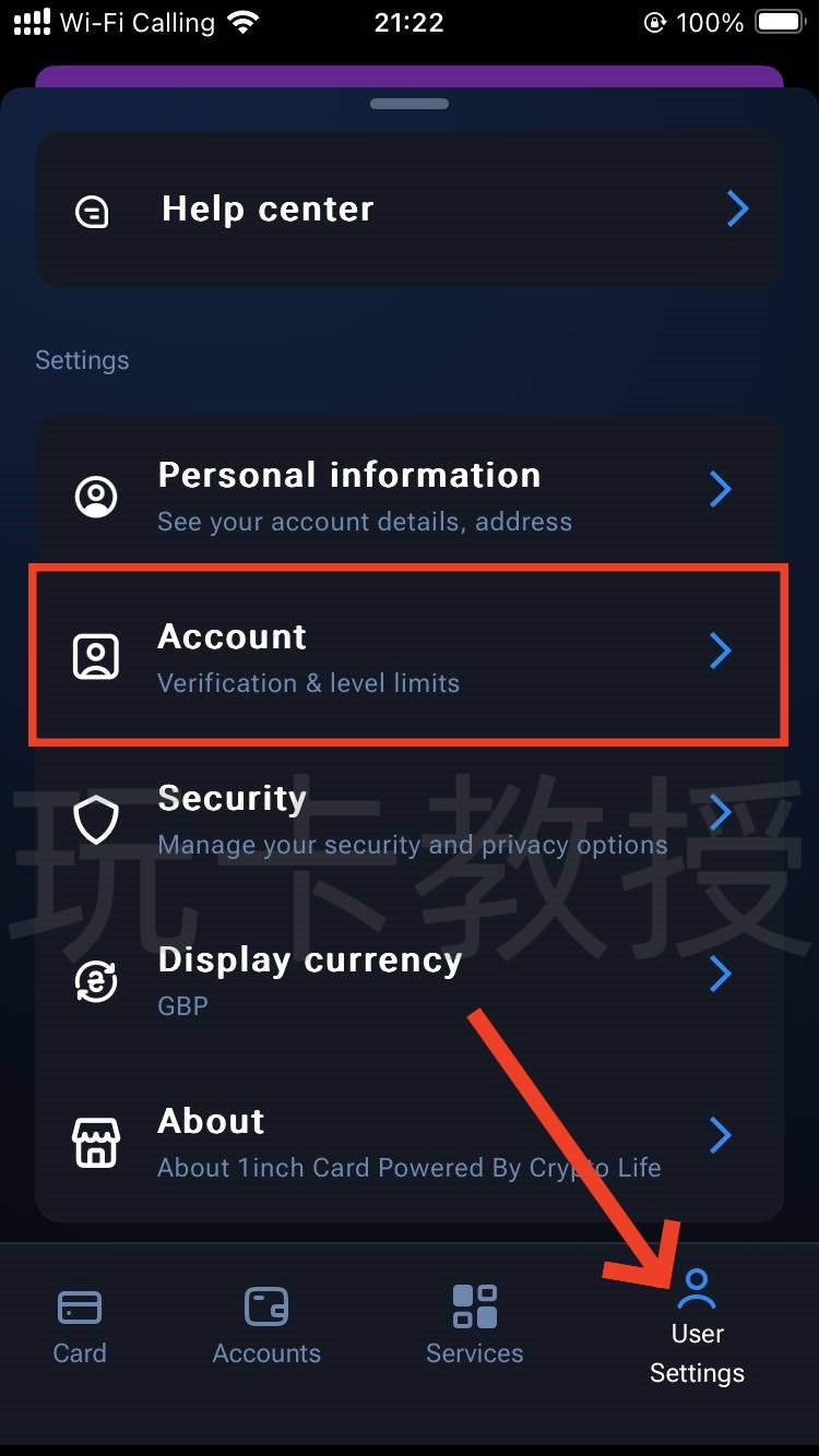 1inch Card 免费开卡，无年费/管理费/不活跃费，交易手续费约2%，消费返现2%
