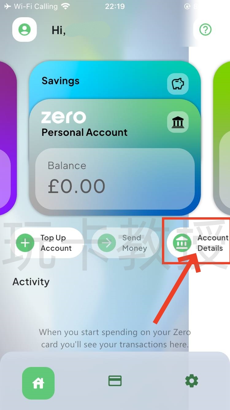 英国Zero钱包，提供英国本地银行账号，免费的万事达虚拟卡