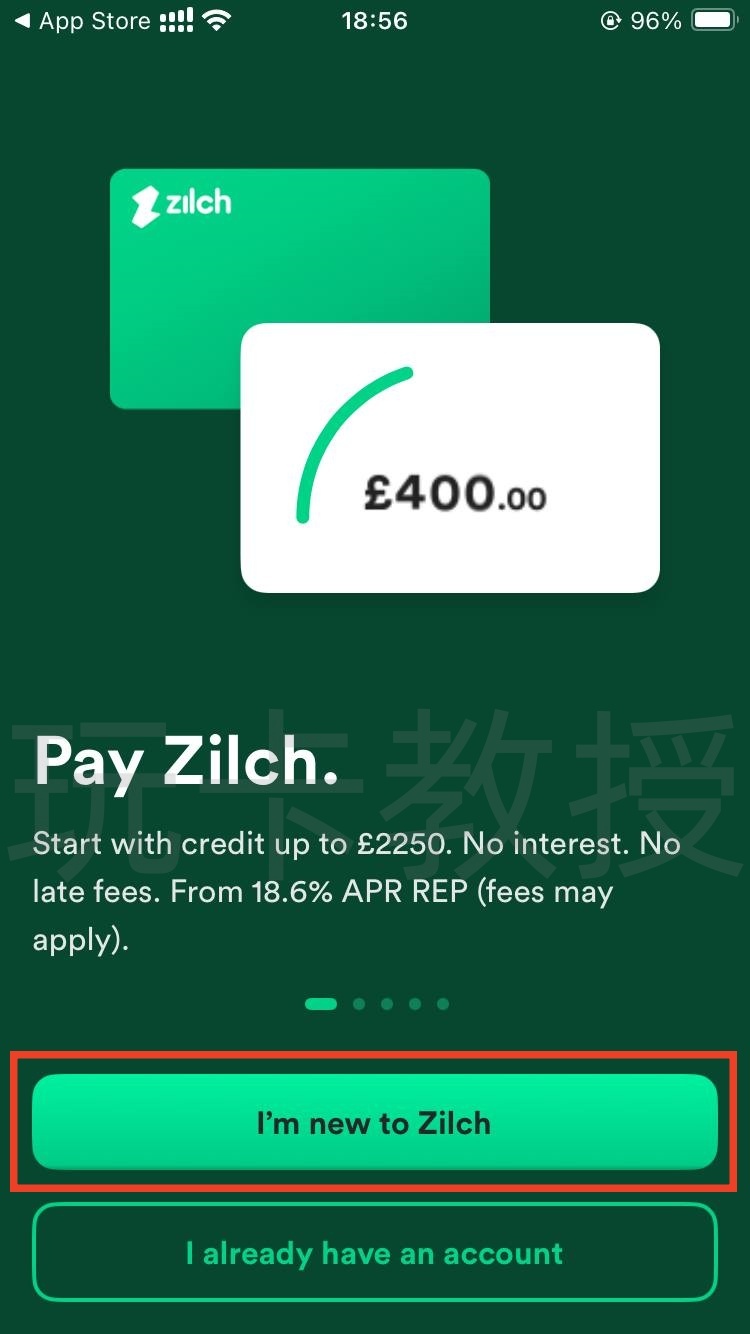 Zilch注册教程,提供免费的虚拟卡,可使用先买后付”的支付服务,可积累英国信用