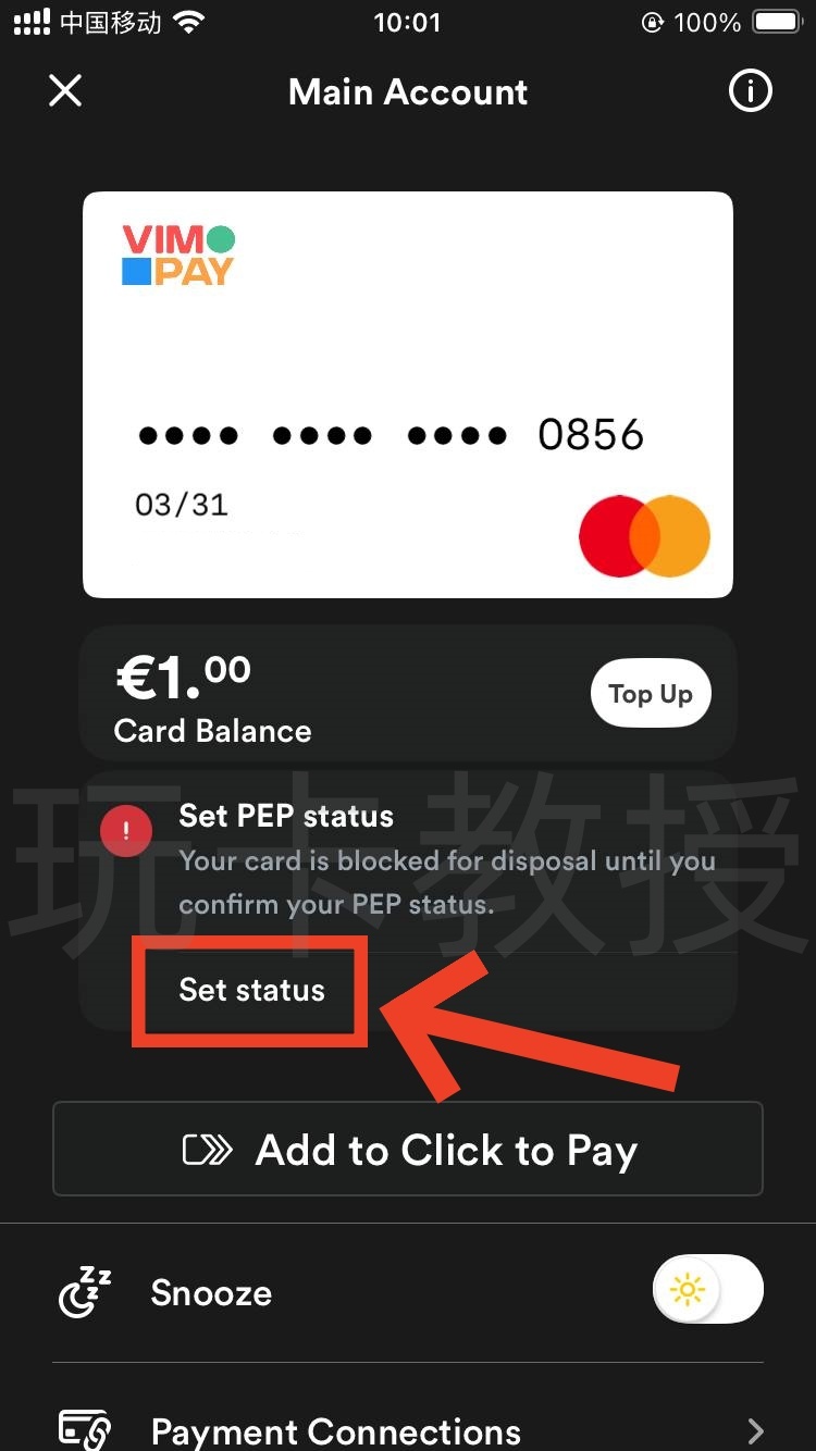 德国VIMpay提供免费无需KYC的万事达虚拟卡，欧元消费无手续费，外币消费额外收取 2% 手续费