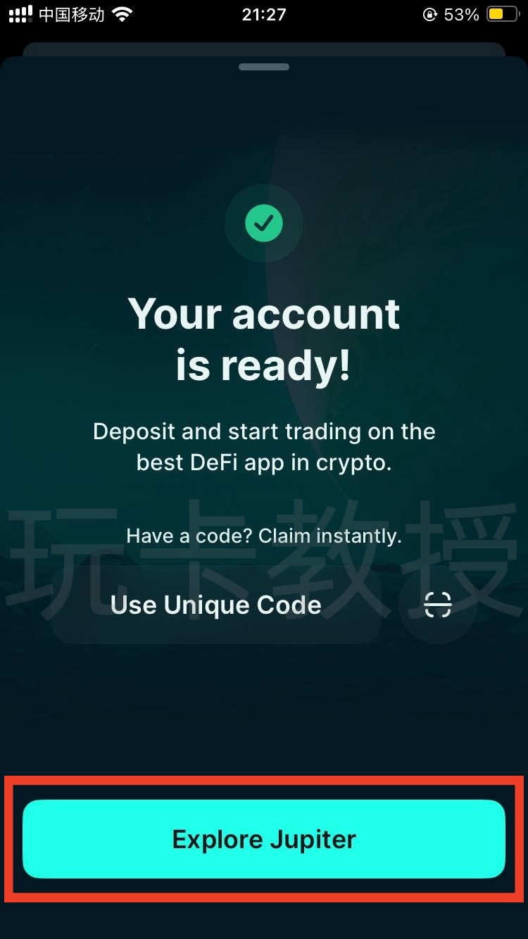 jupiter：提供免开卡费，无年费的VISA虚拟卡，USDC充值0手续费，消费返现4%