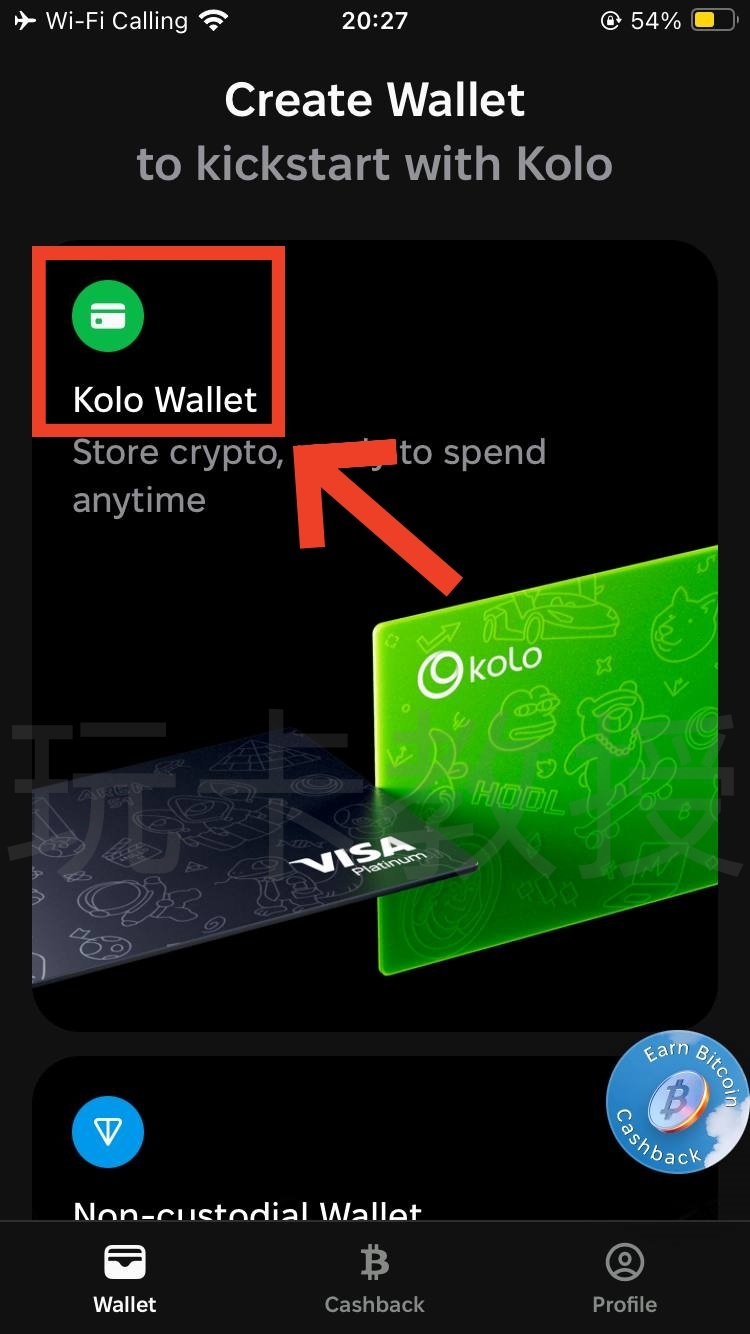Kolo：提供免费VISA虚拟卡，稳定币消费美元无手续费，消费返现2%，支持Apple Pay，Google Pay