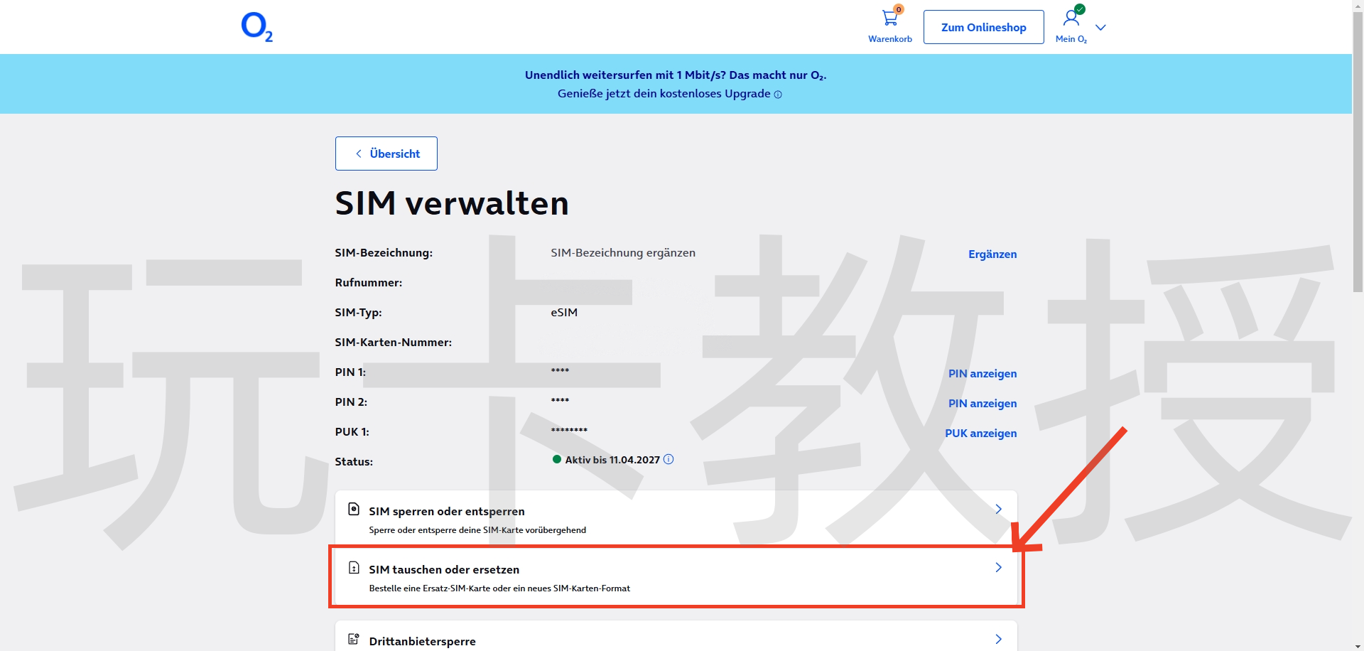 德国O2 eSIM,免费开卡-KYC-激活-充值-更换设备全流程,支持CN护照KYC,保号:180天充值一次,最低充值0.01欧