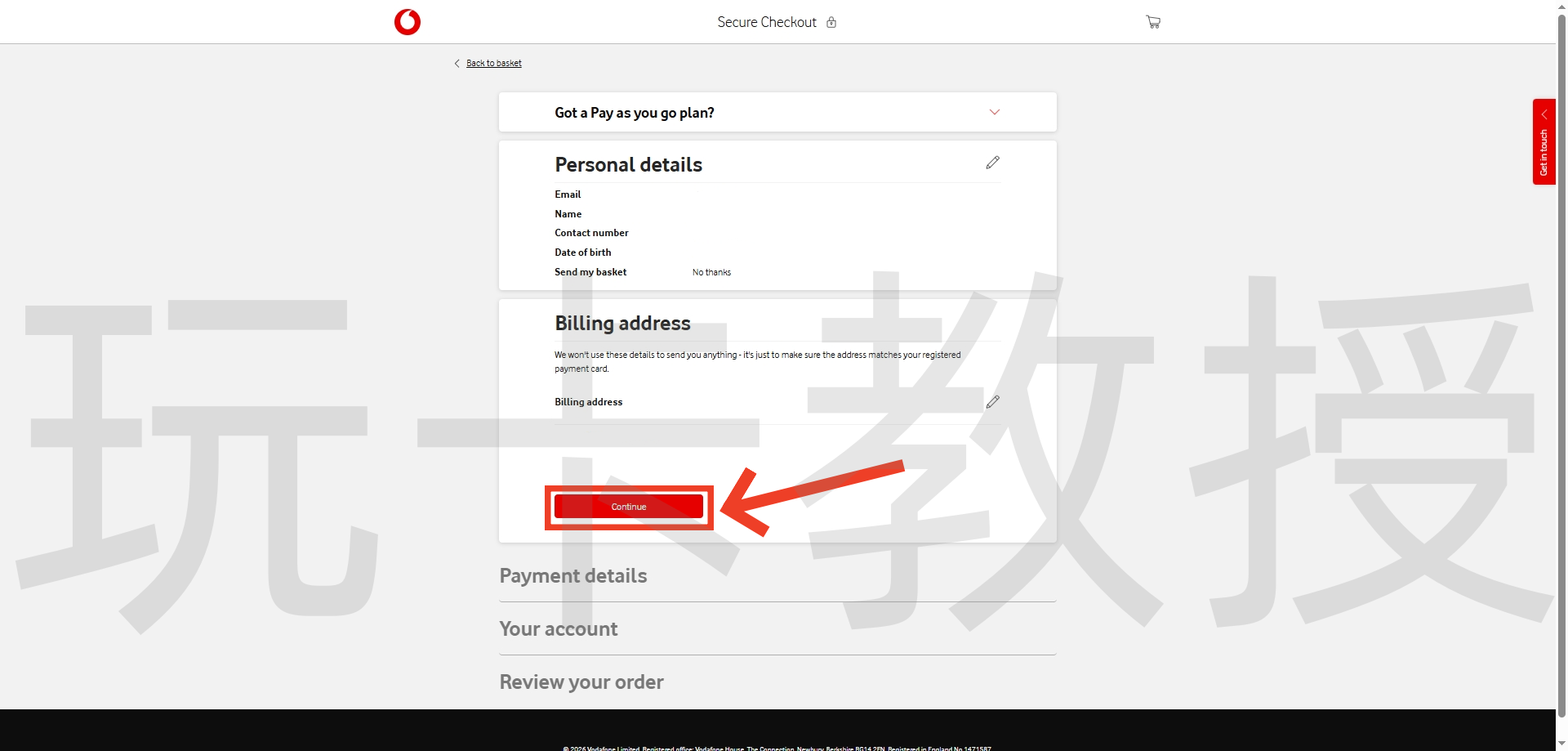 英国vodafone，0元开卡，无需实名认证，支持WiFi Calling