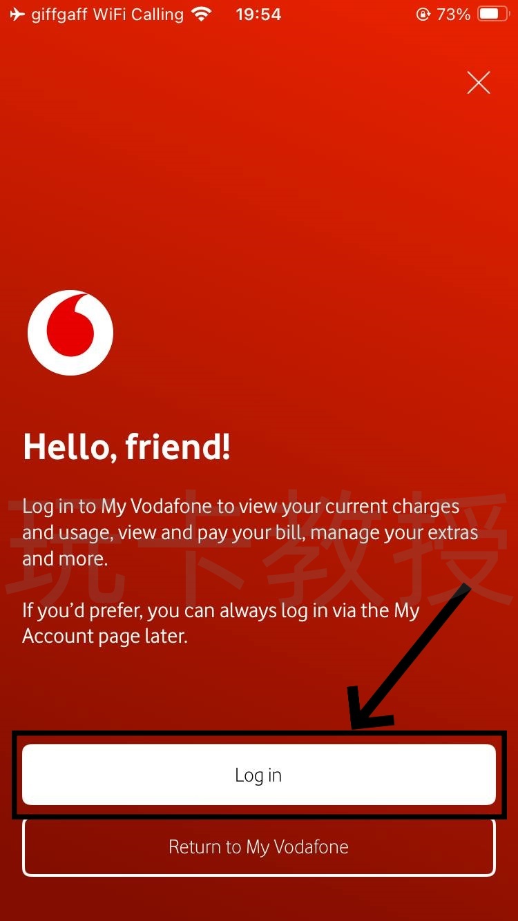 英国vodafone，0元开卡，无需实名认证，支持WiFi Calling
